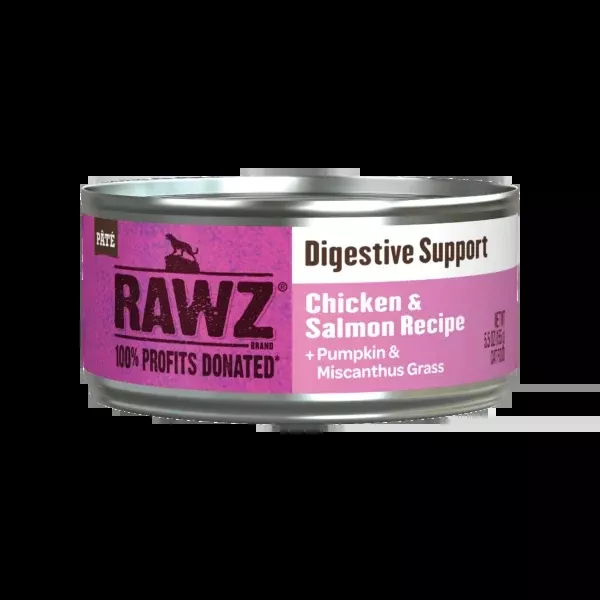 Rawz Digestive Support Chicken & Salmon Cat Food