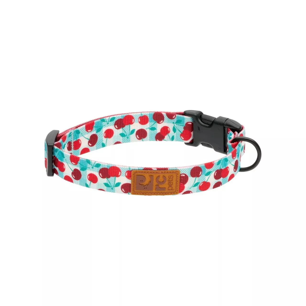 RC Eco Clip Dog Collar Cherry Picnic