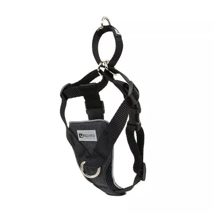 RC Pet Tempo No Pull Harness Heather Black