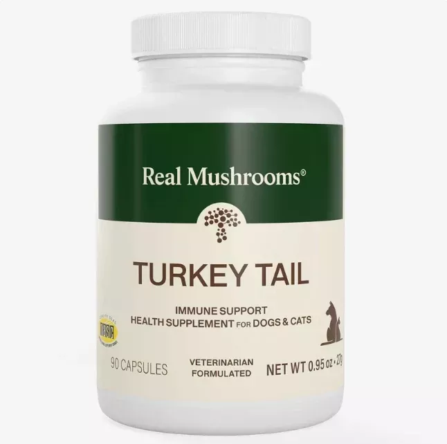 Real Mushrooms | Organic Turkey Tail Capsules - 90 Count