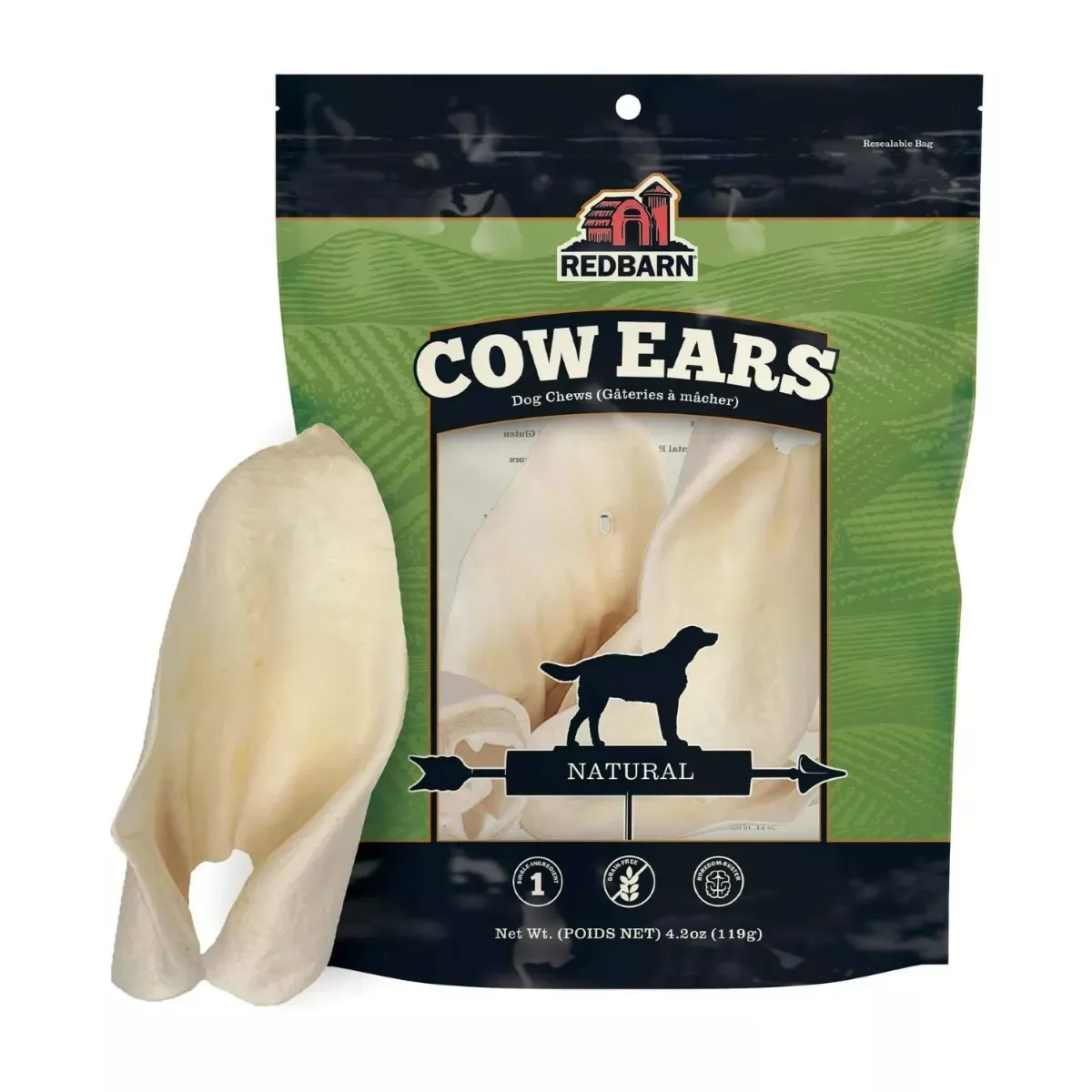 Red Barn Dog Chews - Cow Ears