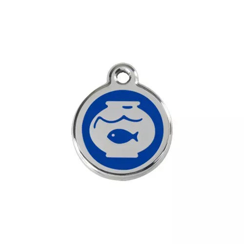 Red Dingo ID Cat Tags - Fish Bowl