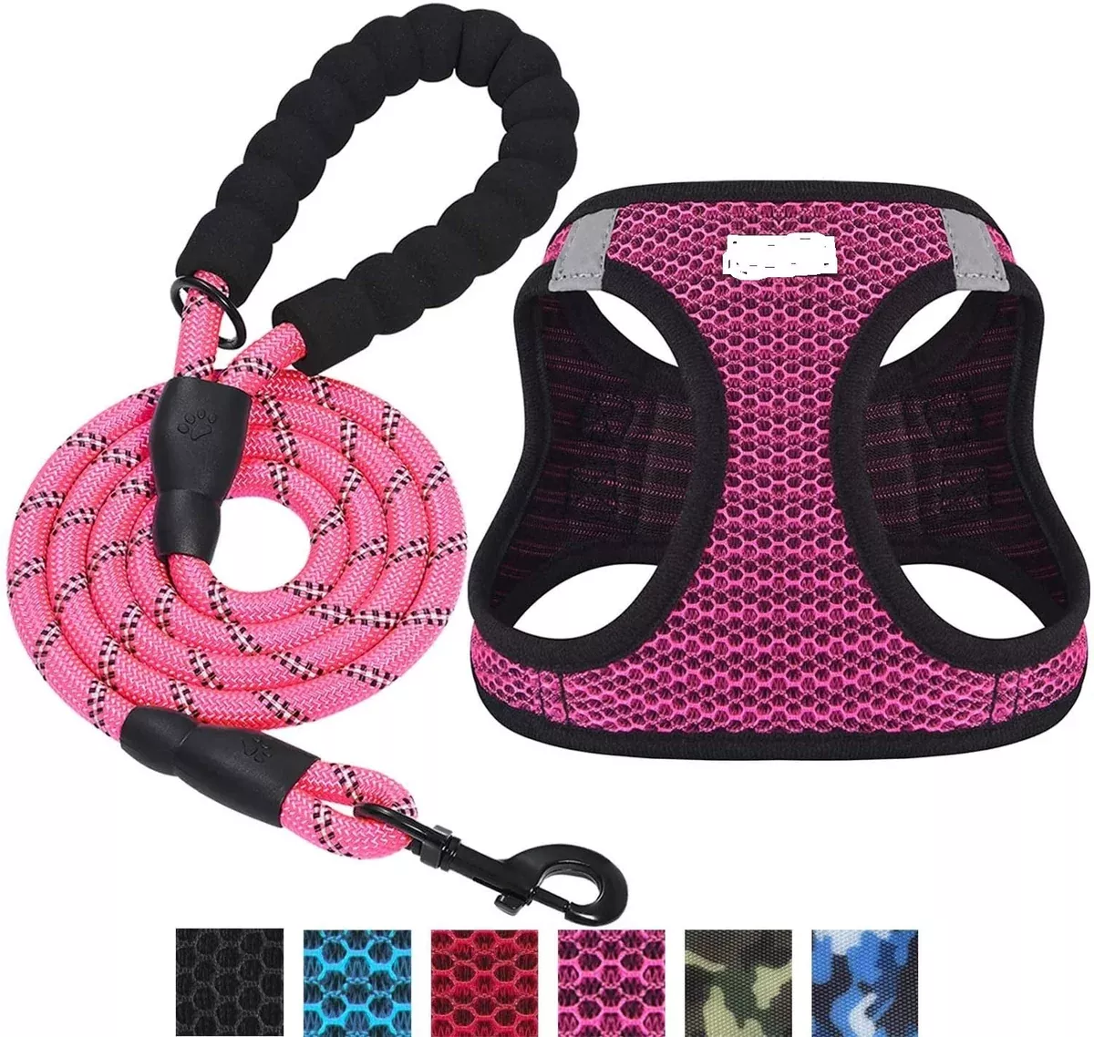 Reflective Harness & Dog Leash