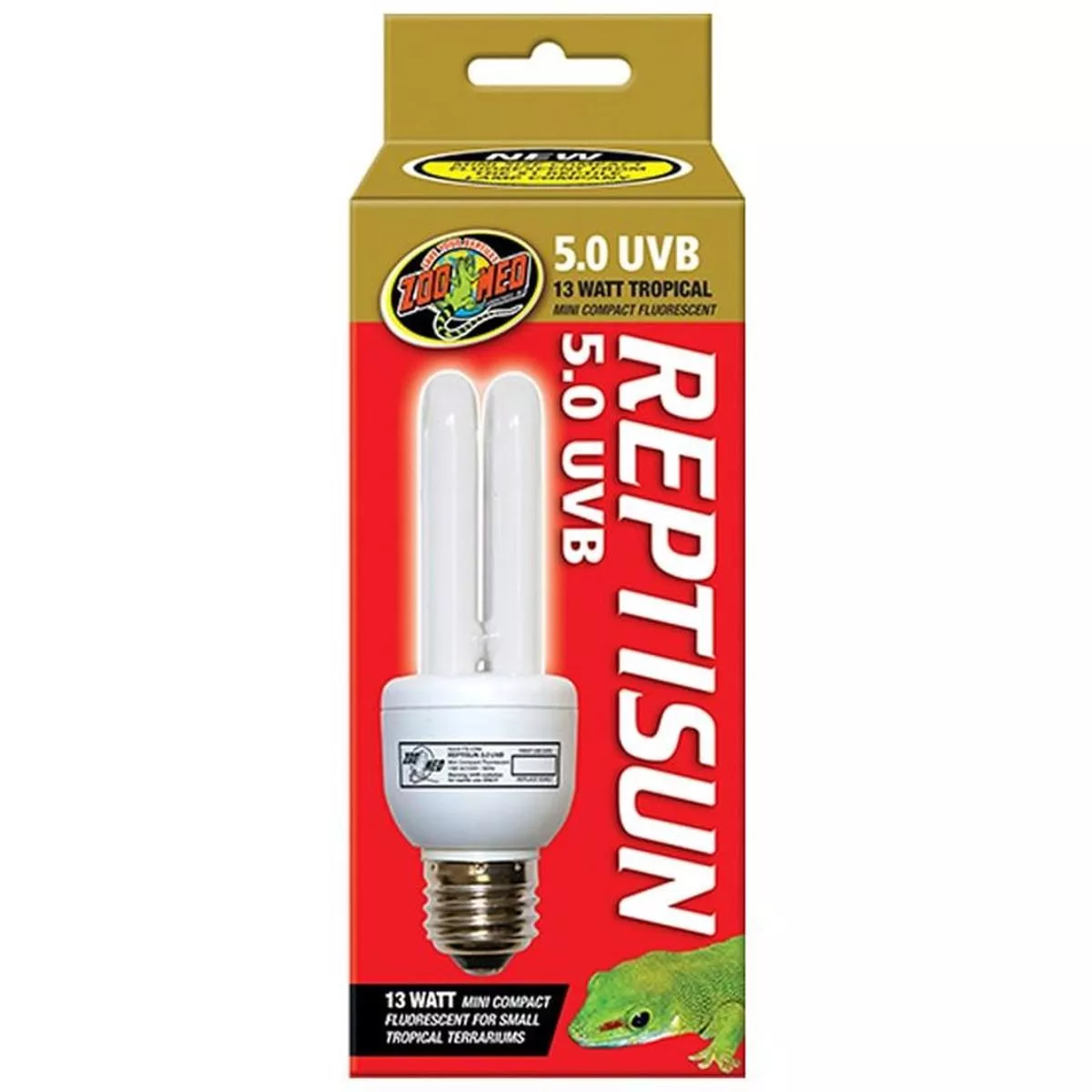 REPTISUN 5.0 MINI COMPACT FLUORESCENT (13 WATT)