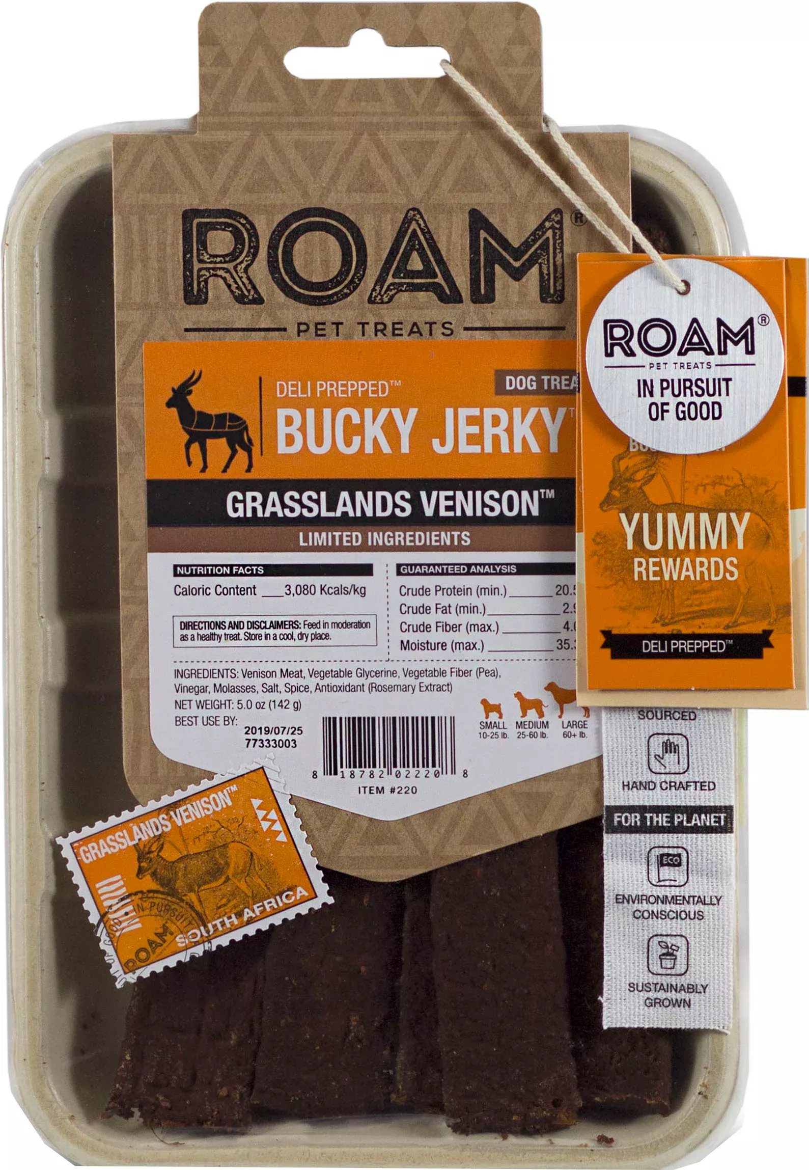 Roam Deli Prepped Bucky Jerky