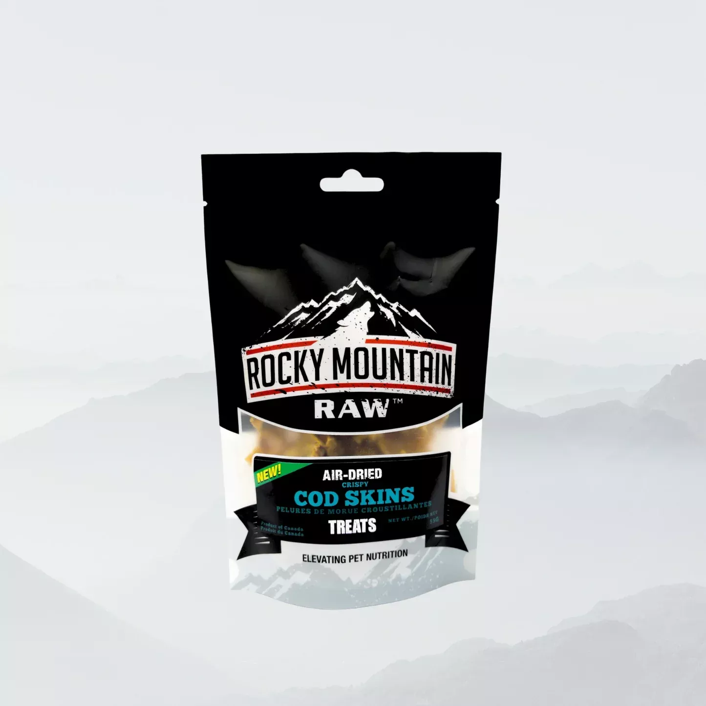 Rocky Mountain Raw Air Dried Cod Skins Treats