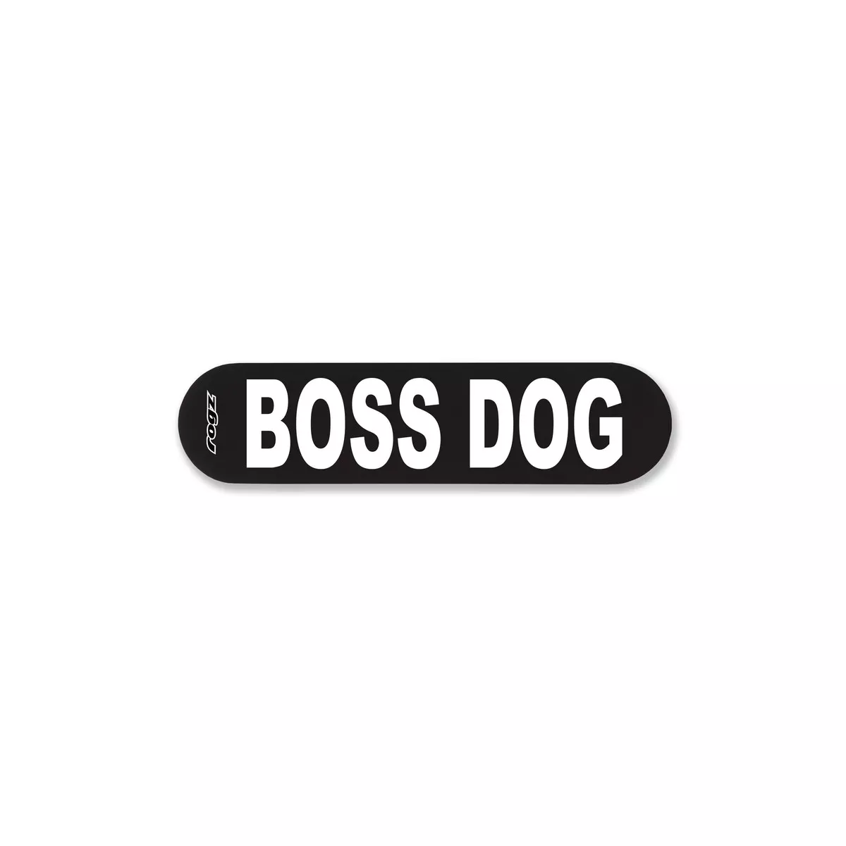 Rogz Pre-Made Badge Boss Dog Sml