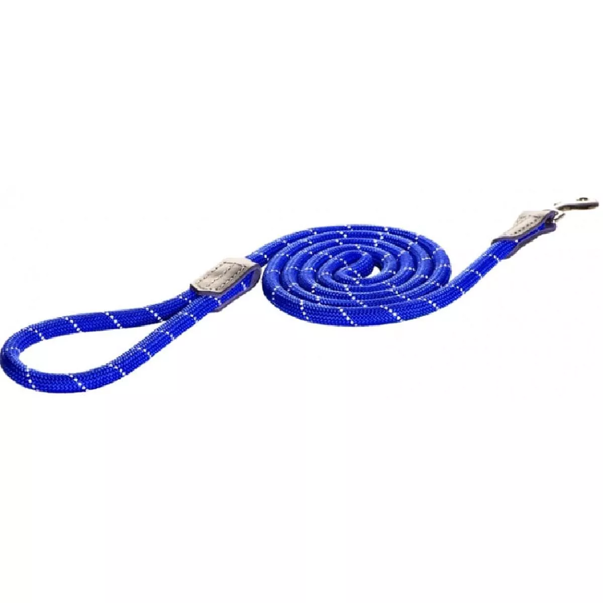 Rogz Rope Dog Lead Blue