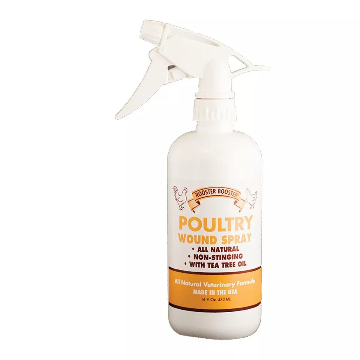Rooster Booster, Poultry Wound Spray, 16 Oz