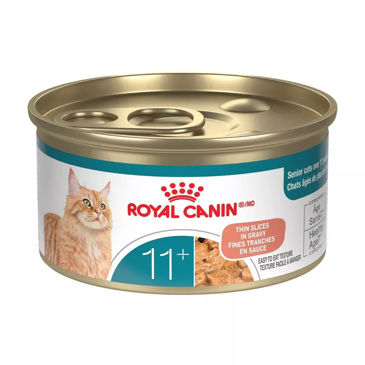 Royal Canin Aging 11+ Thin Slices in Gravy Canned Cat Food