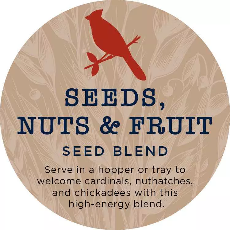 Seeds, Nuts, and Fruit - five pound bag