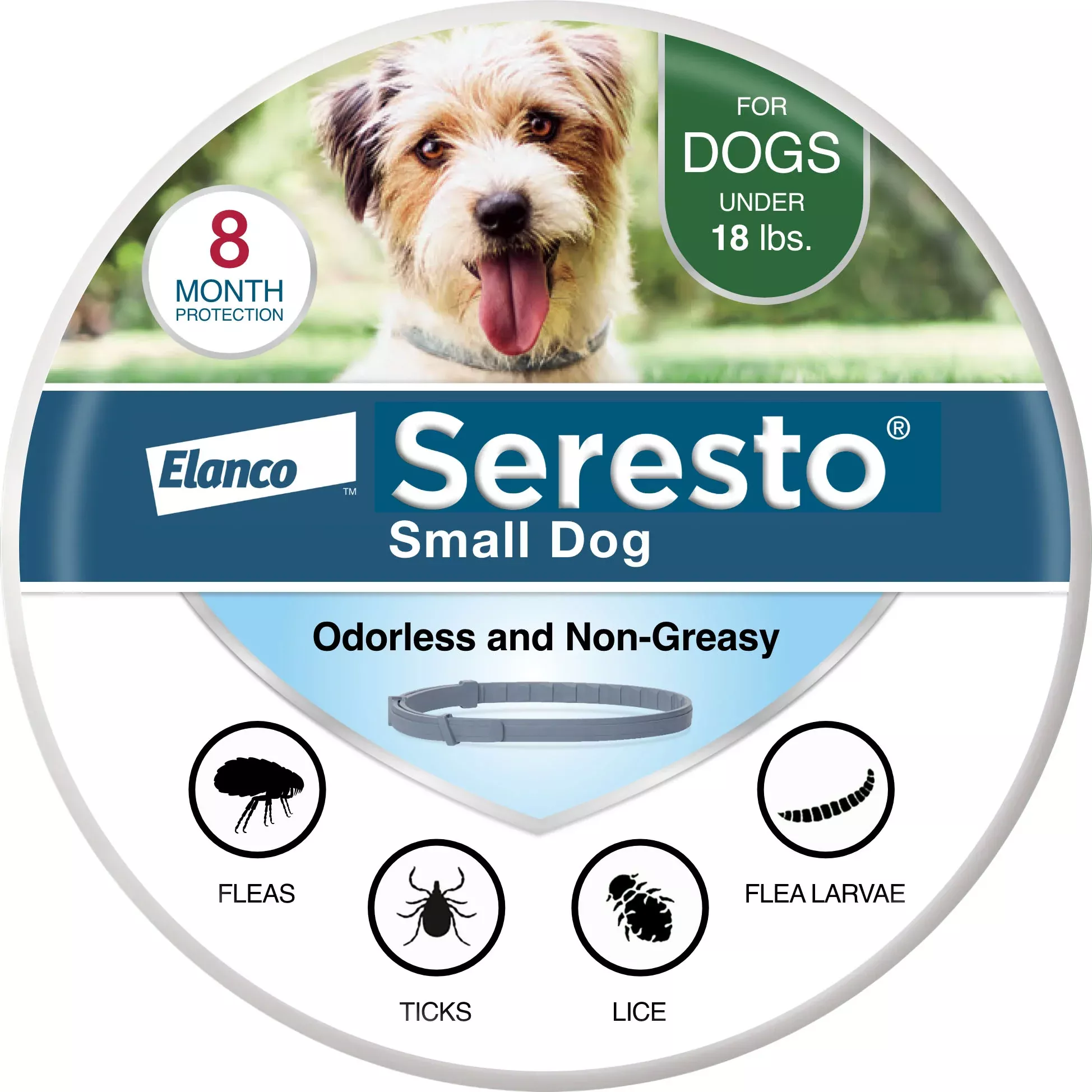 Seresto Flea and Tick Collar for Dogs