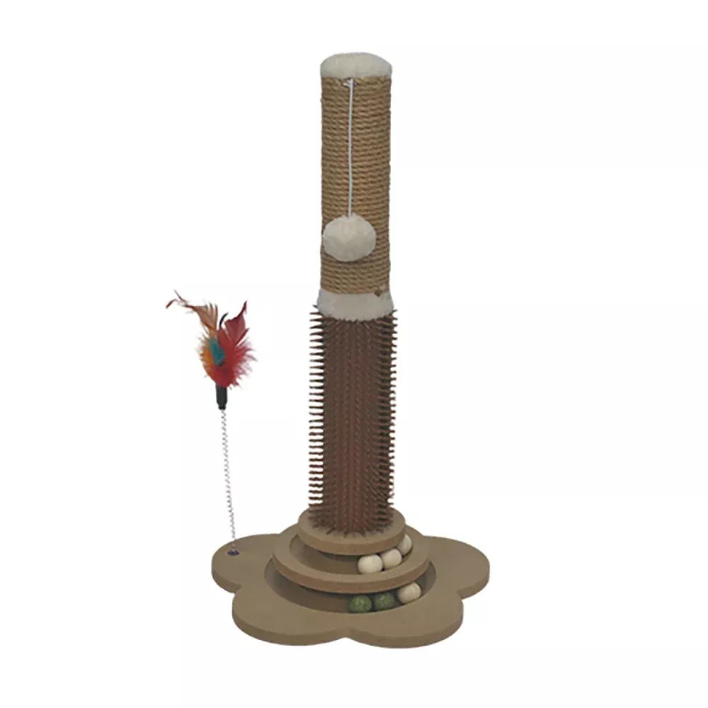 Simon's Scratch Playland Cat Scratcher with Self Groomer