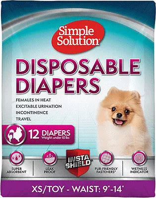 Simple Solution Disposable Diapers 12pk