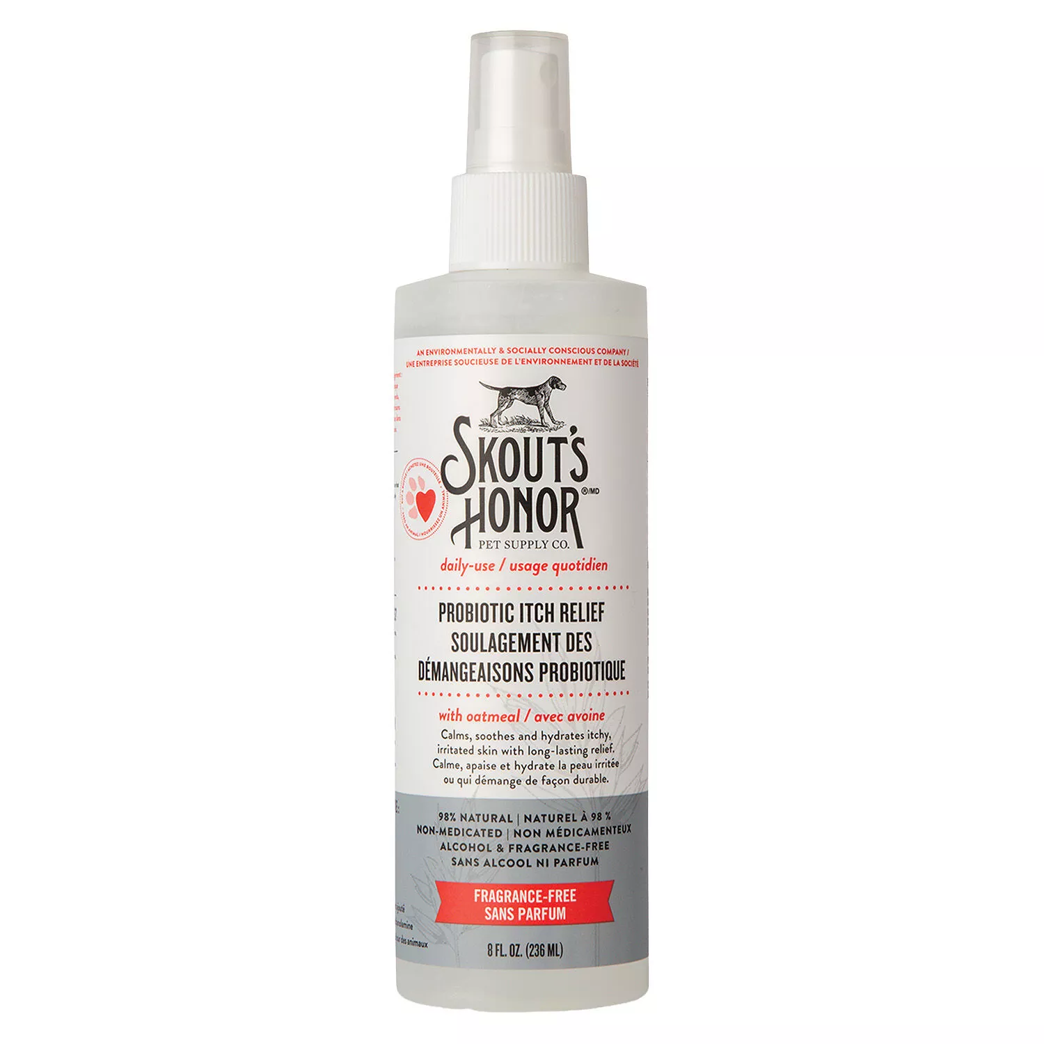 Skouts Honor Probiotic Itch Relief 8 Oz