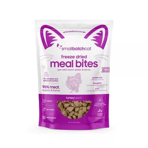 Smallbatch Cat Freeze Dried Meal Bites - Turkey