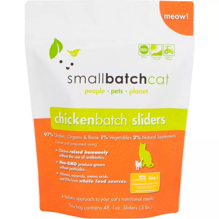 Smallbatch Cat Frozen Sliders - Chicken