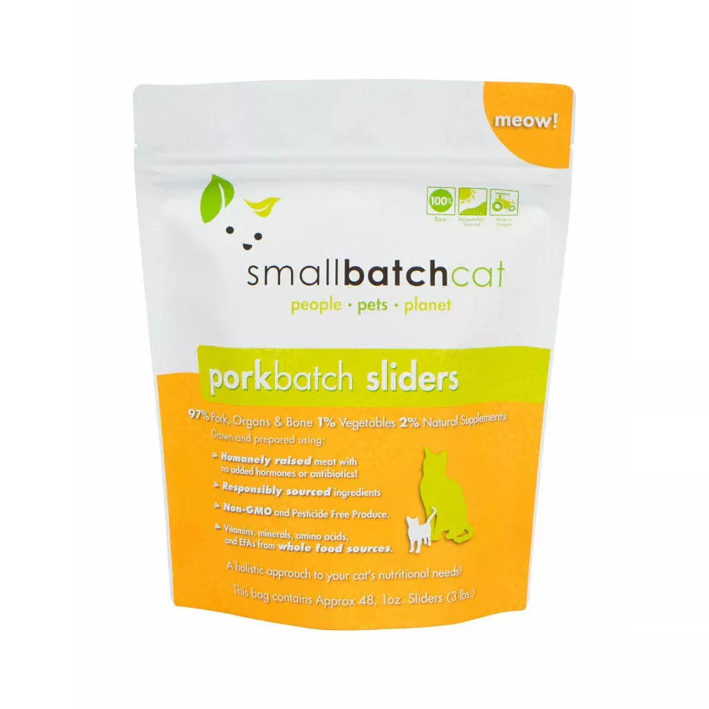 Smallbatch Cat Frozen Sliders - Pork