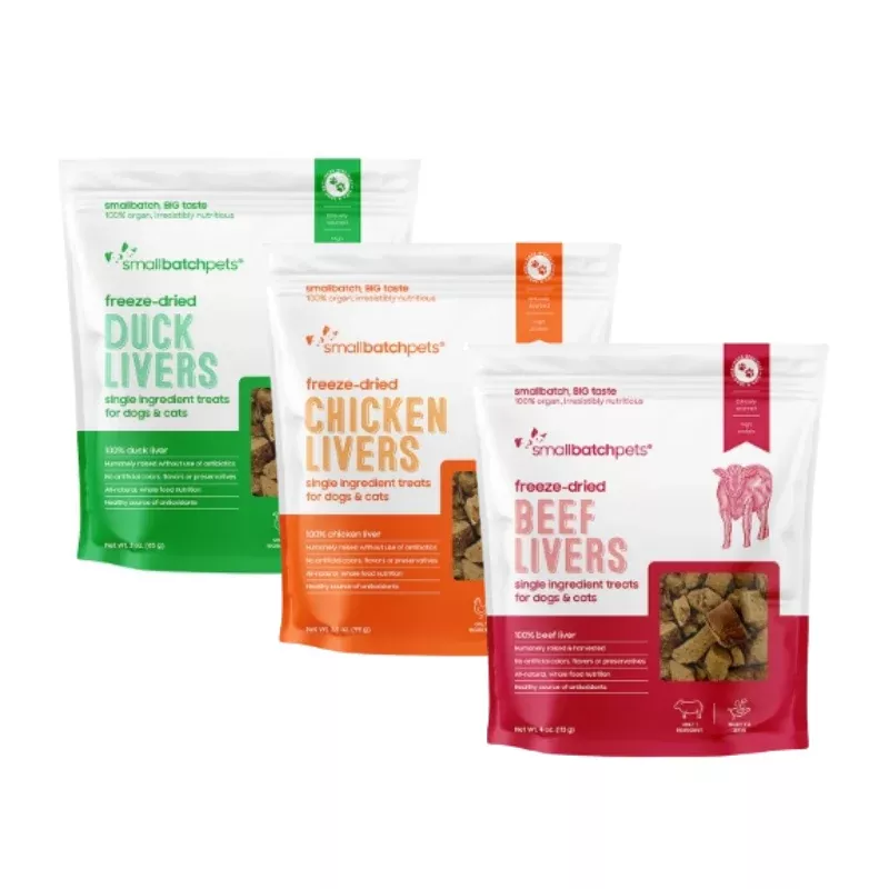 Smallbatch Pets Freeze-Dried Liver Treats