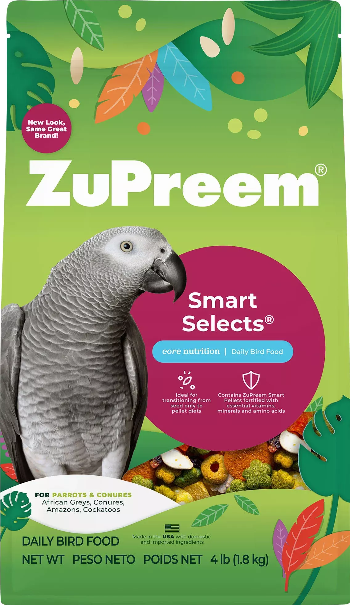 Smart Selects Parrots & Conure Food