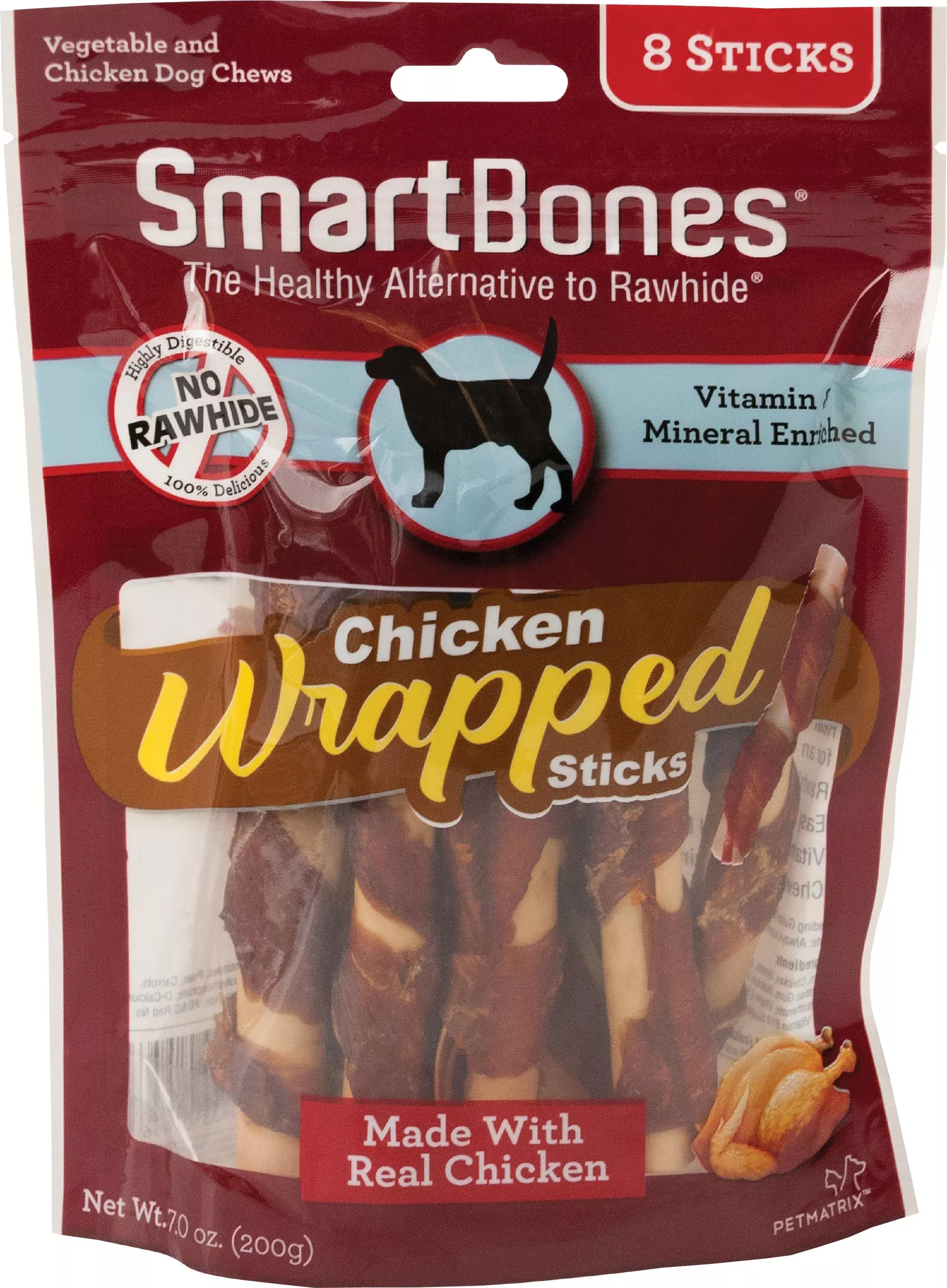 Smartbones Wrapped Sticks