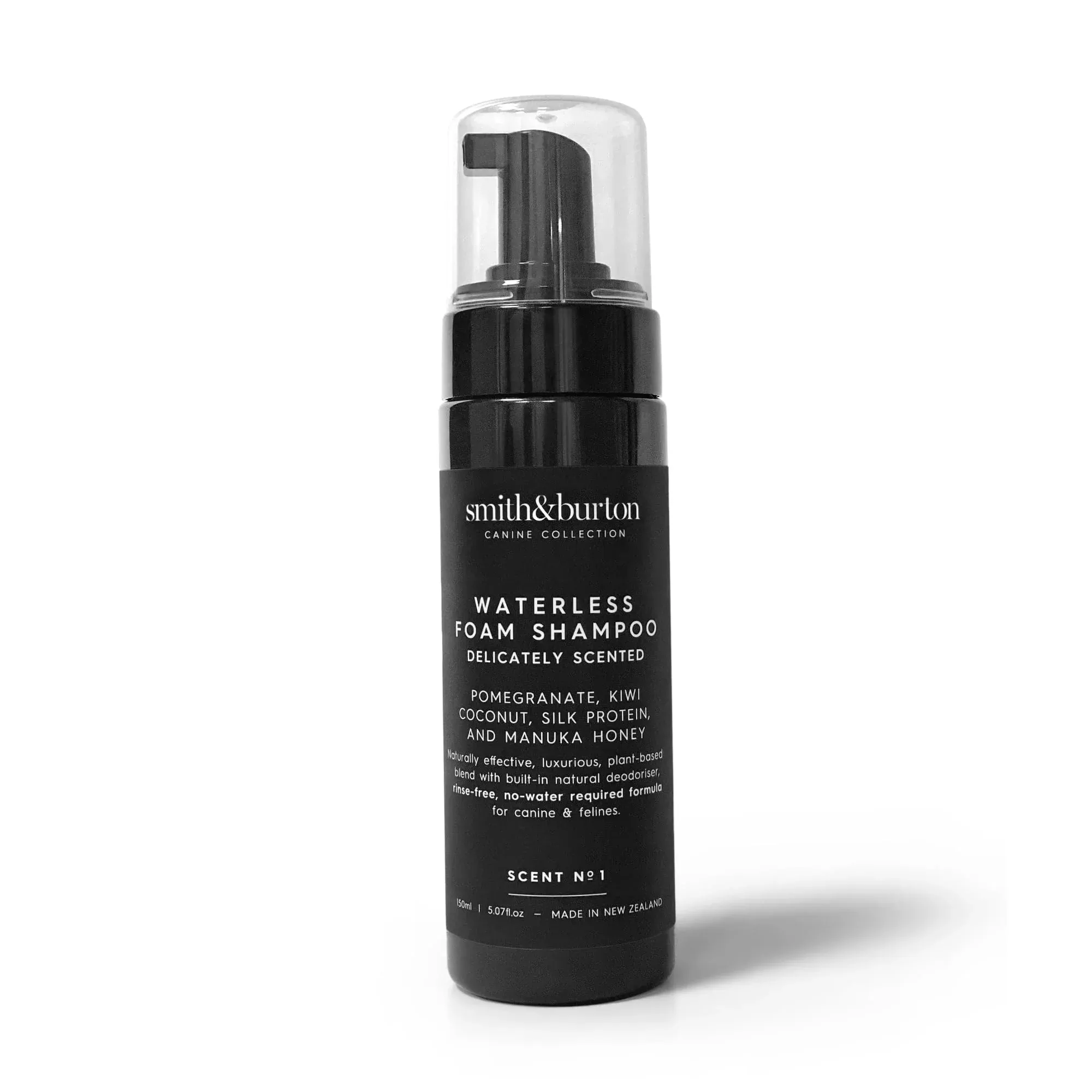 Smith & Burton Waterless Foam Shampoo Delicately Scented