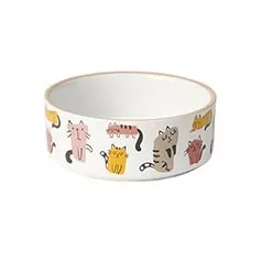 Snobby Cats 5 In Bowl 2 Cups