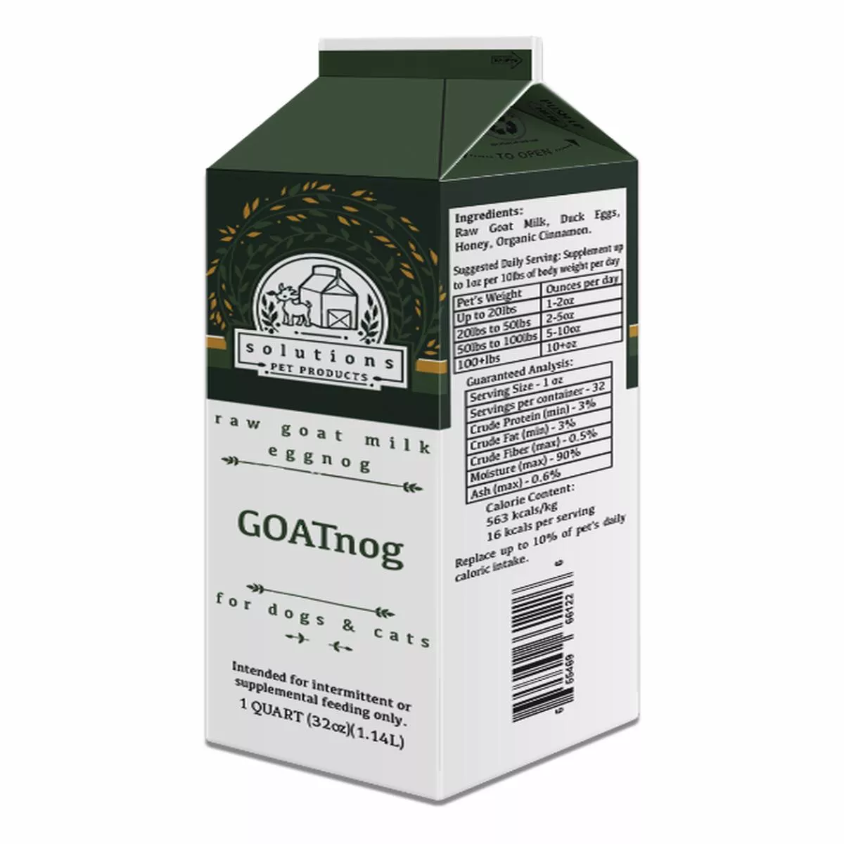 Solutions Pet Products GOATnog Supplement