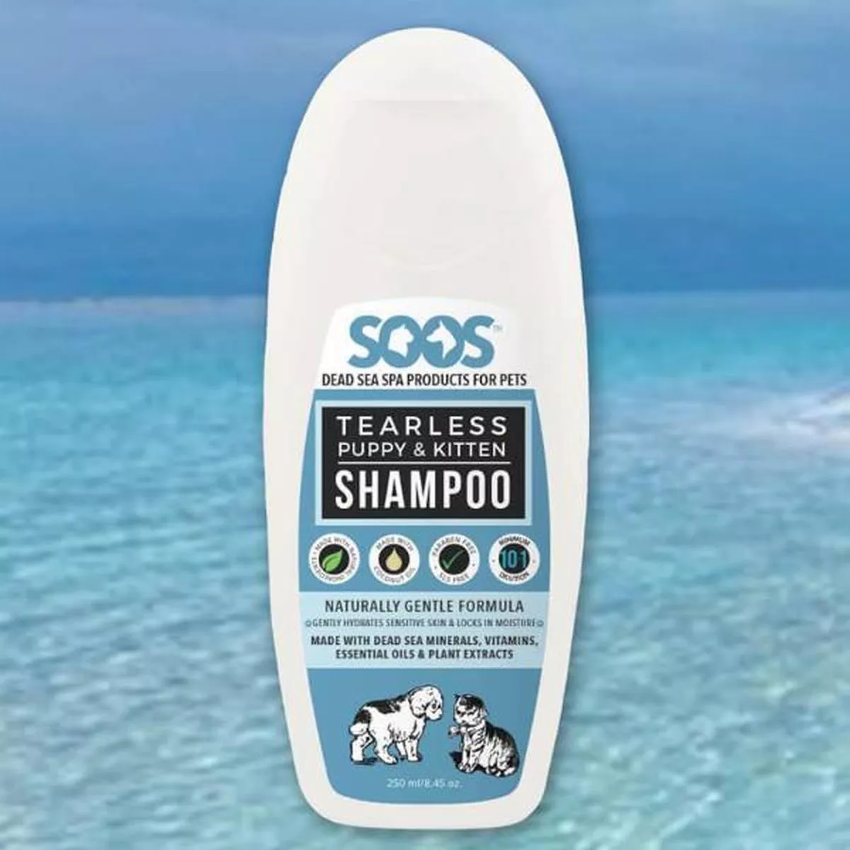 Soos Pets, Tearless Puppy & Kitten Shampoo