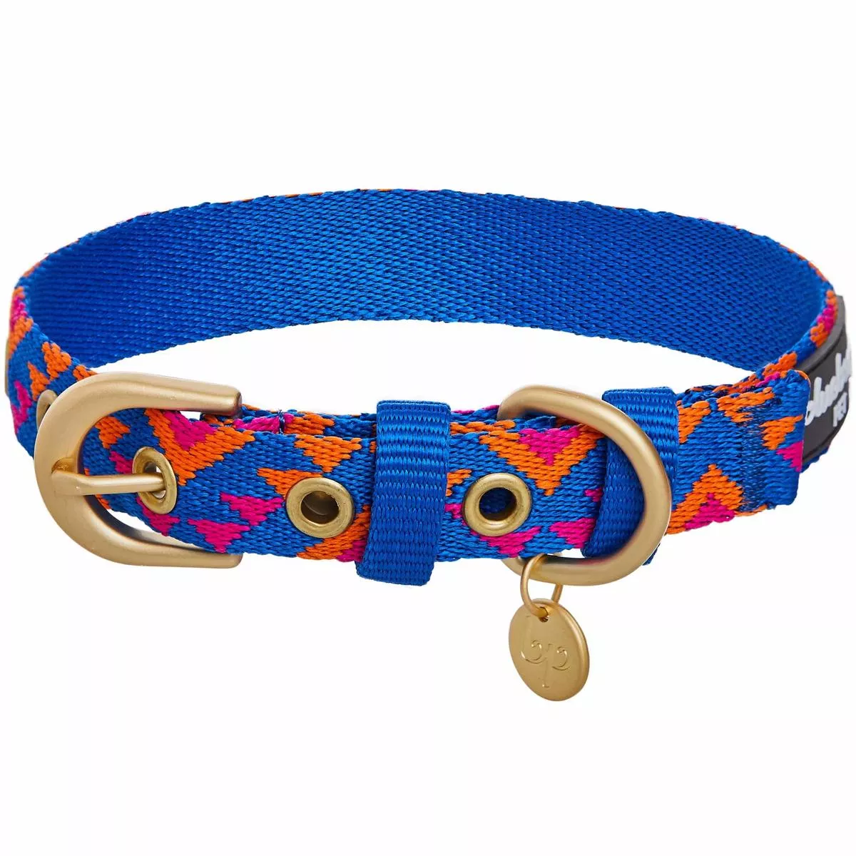 Southwestern Tribal Dog Collar Durable Polyester Material