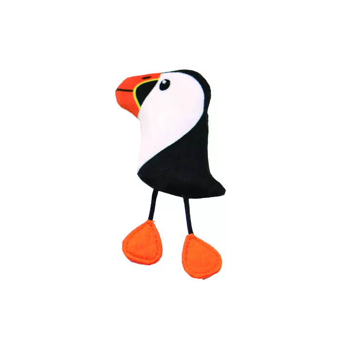 Spot Puffin Cat Toy 4In