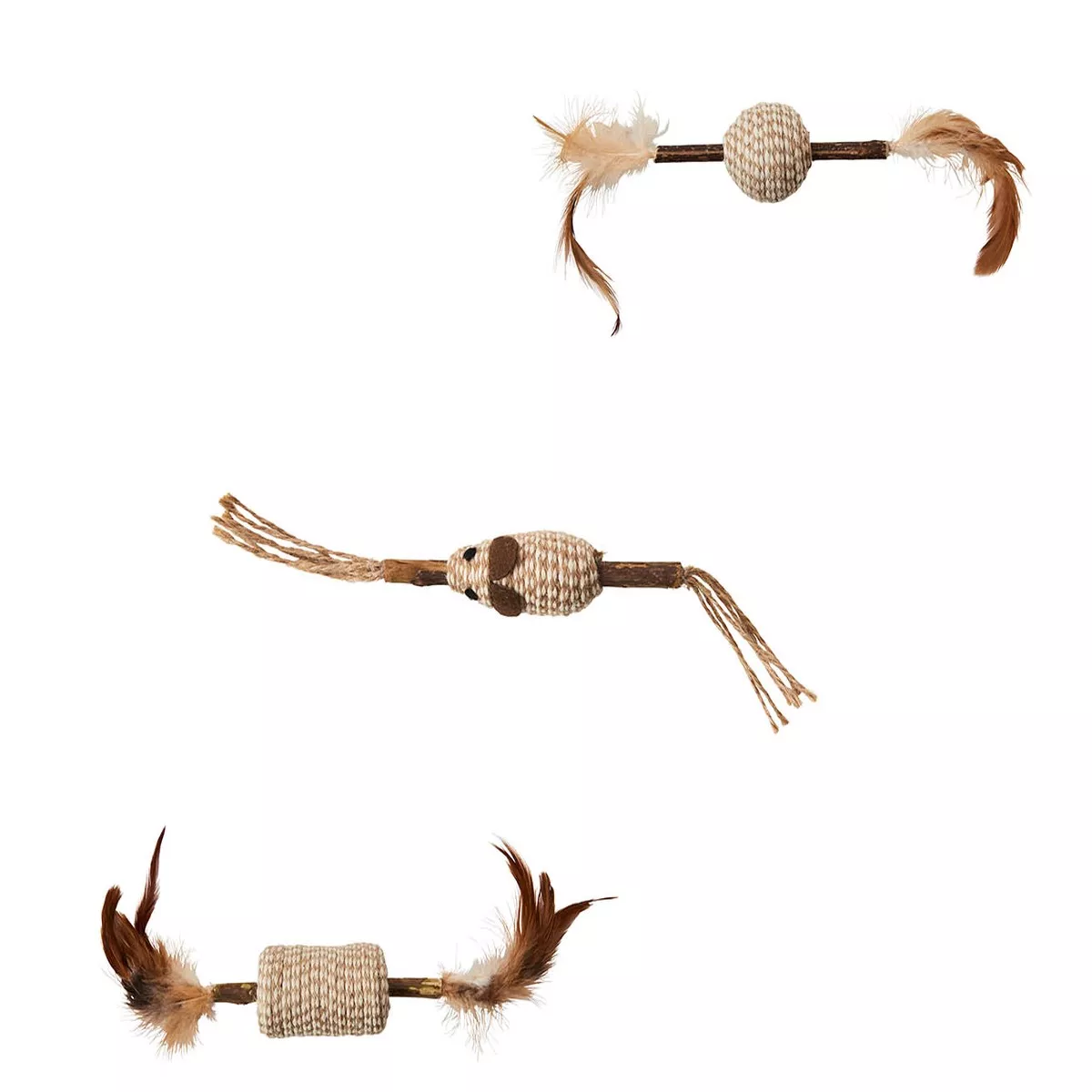 Spot Silver Vine Cord/Stick Cat Toy