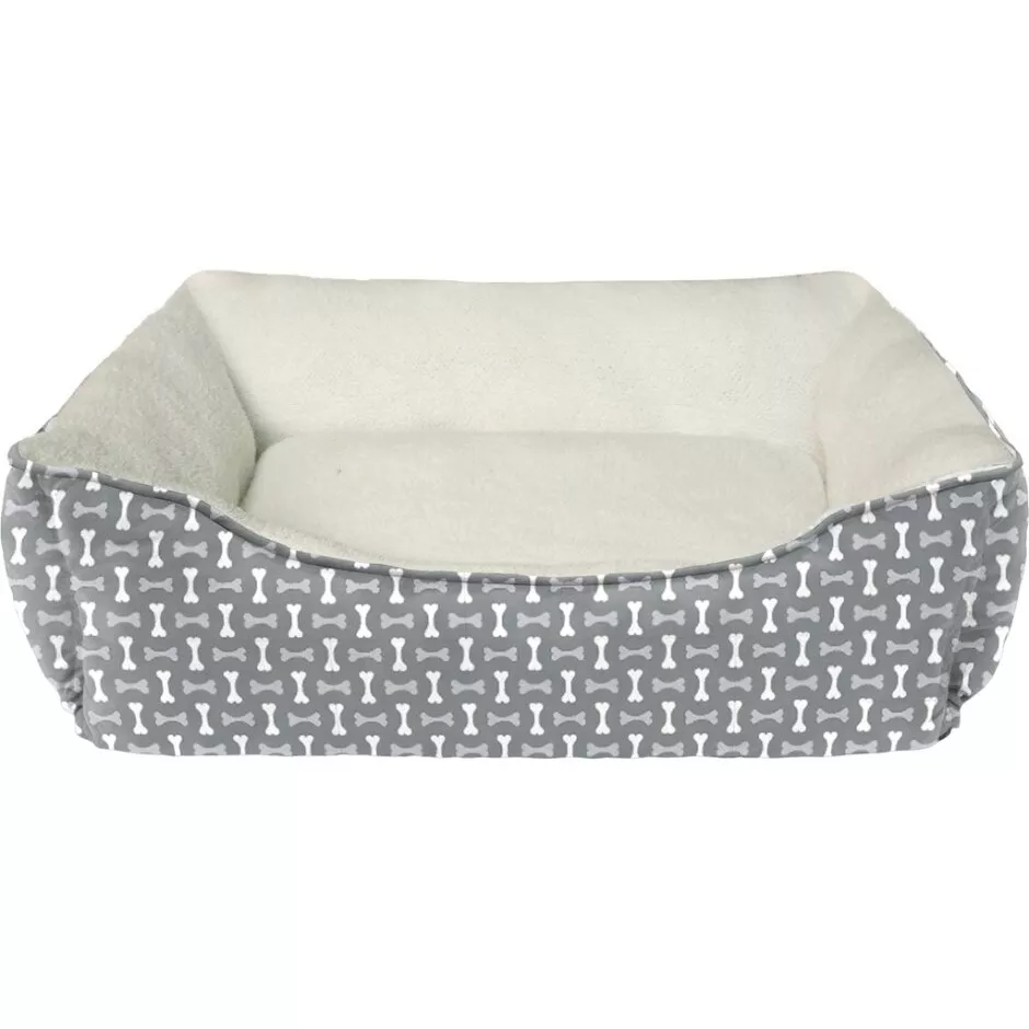 Spot Tossed Bones Bed Gray
