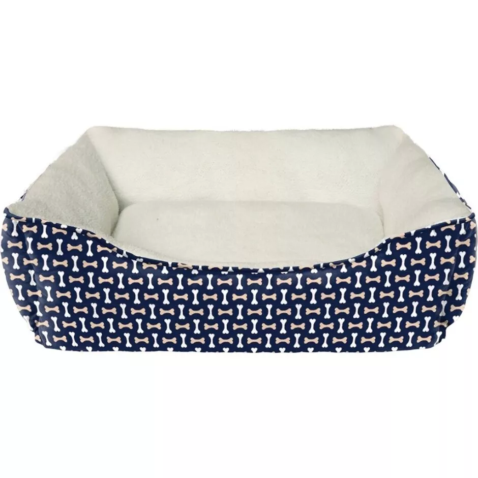 Spot Tossed Bones Bed Navy