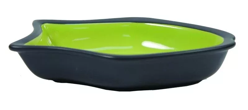 Spotvienna Fishy Cat Dish 7 Grn