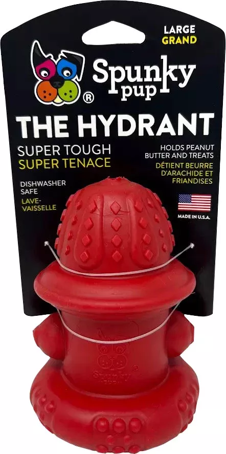 Spunkypup The Hydrant Rubber Chew Toy