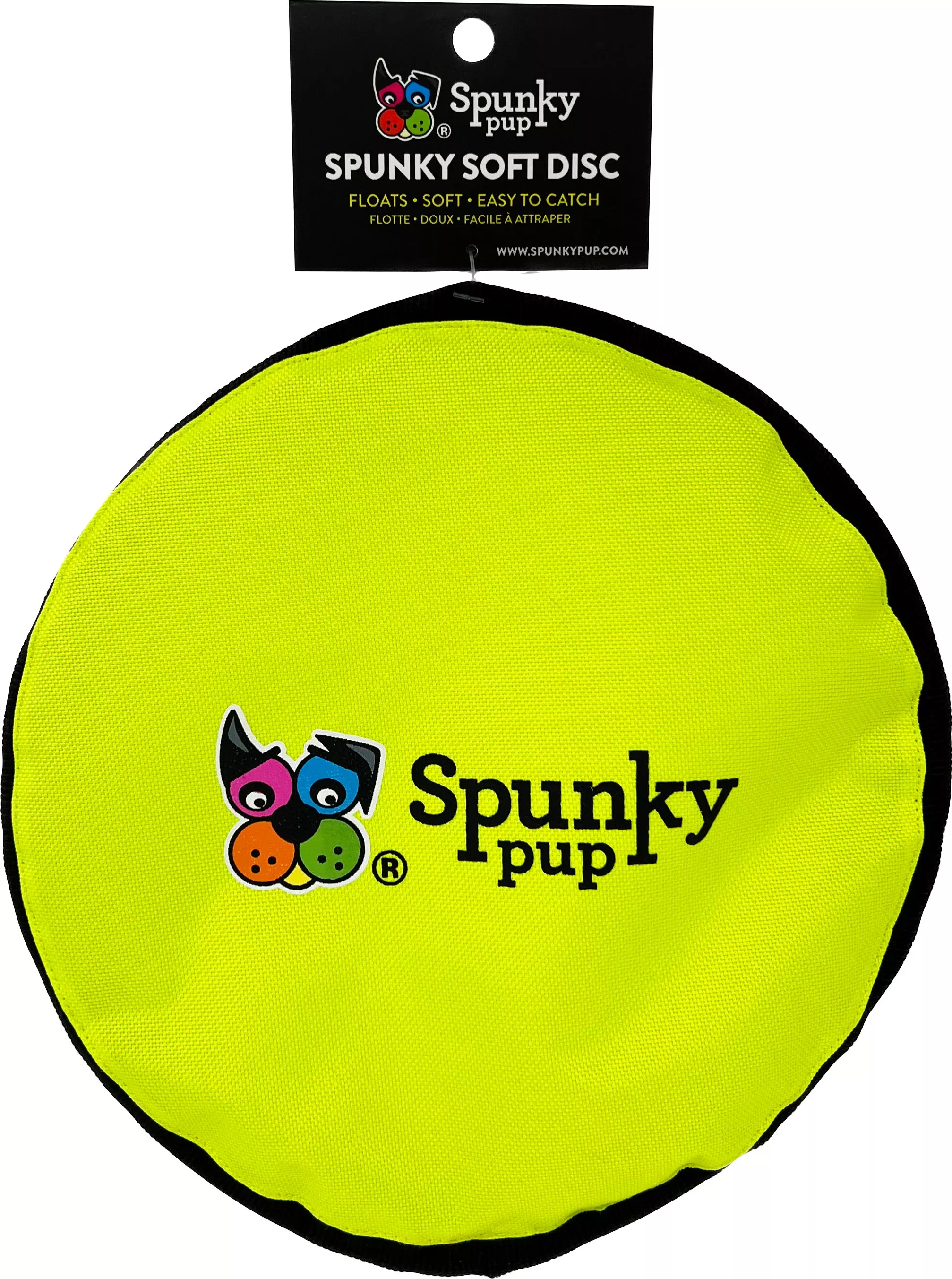 Spunkypup Soft Disc Flying Fetch Toy