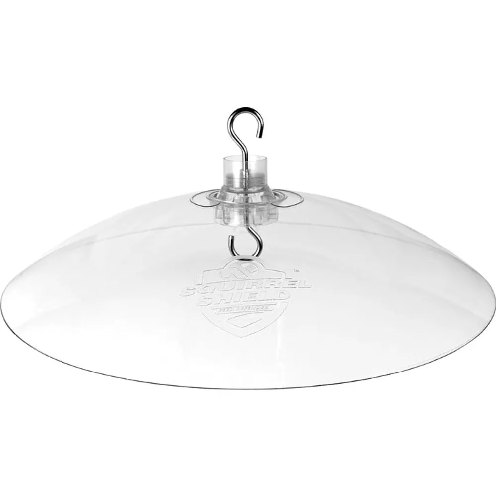 Squirrel Shield Dual-Mount Transparent Squirrel Baffle 16 in