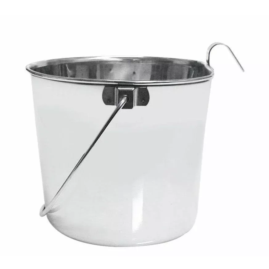 Stainless Steel Flat Back Bucket