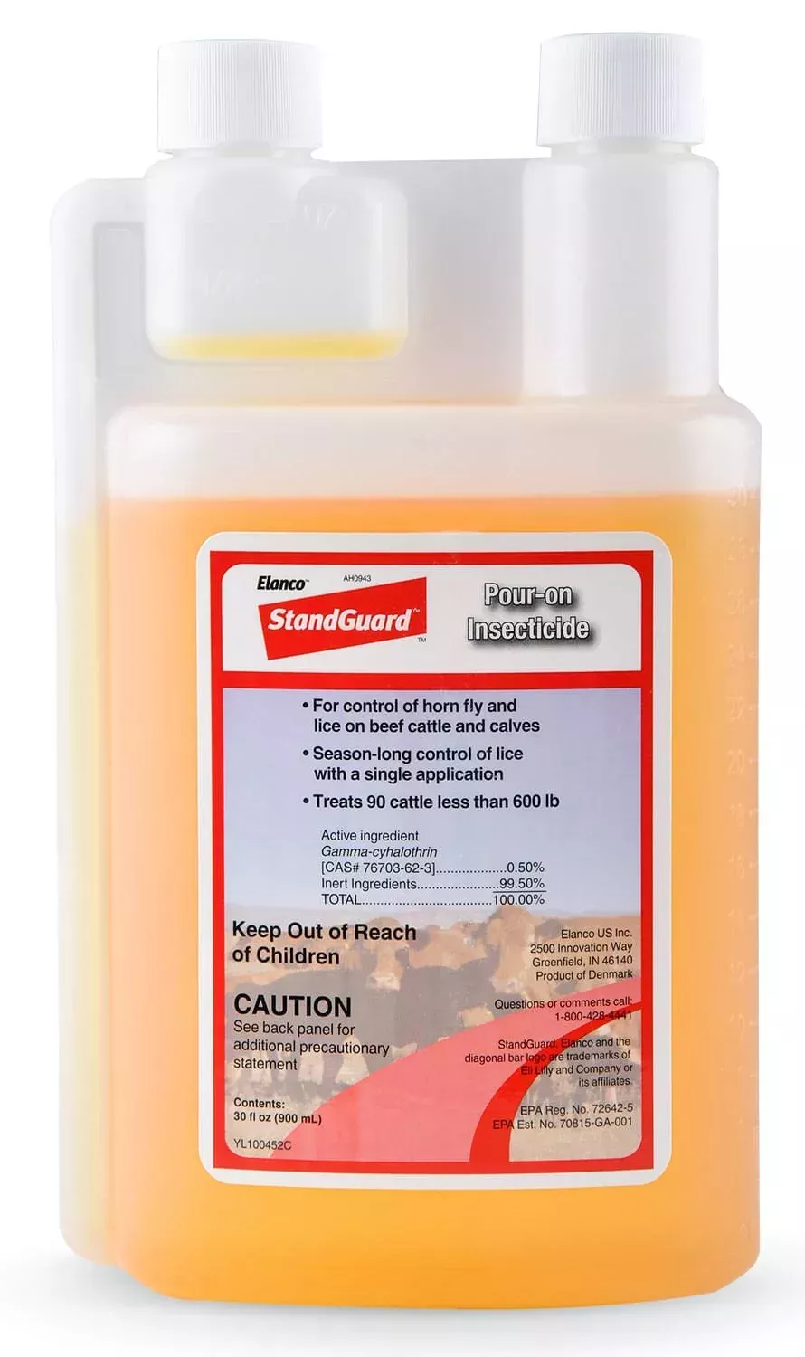 StandGuard Pour-On Insecticide for Fly Control