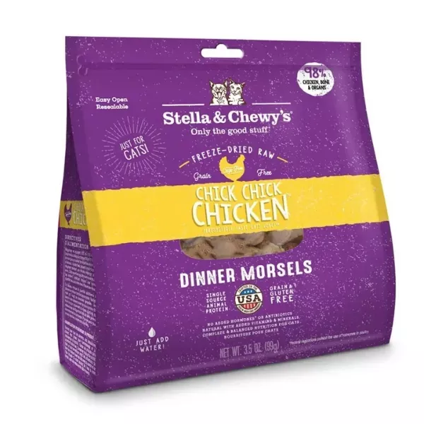 Stella & Chewy's Chick, Chick, Chicken Dinner Morsels for Cats