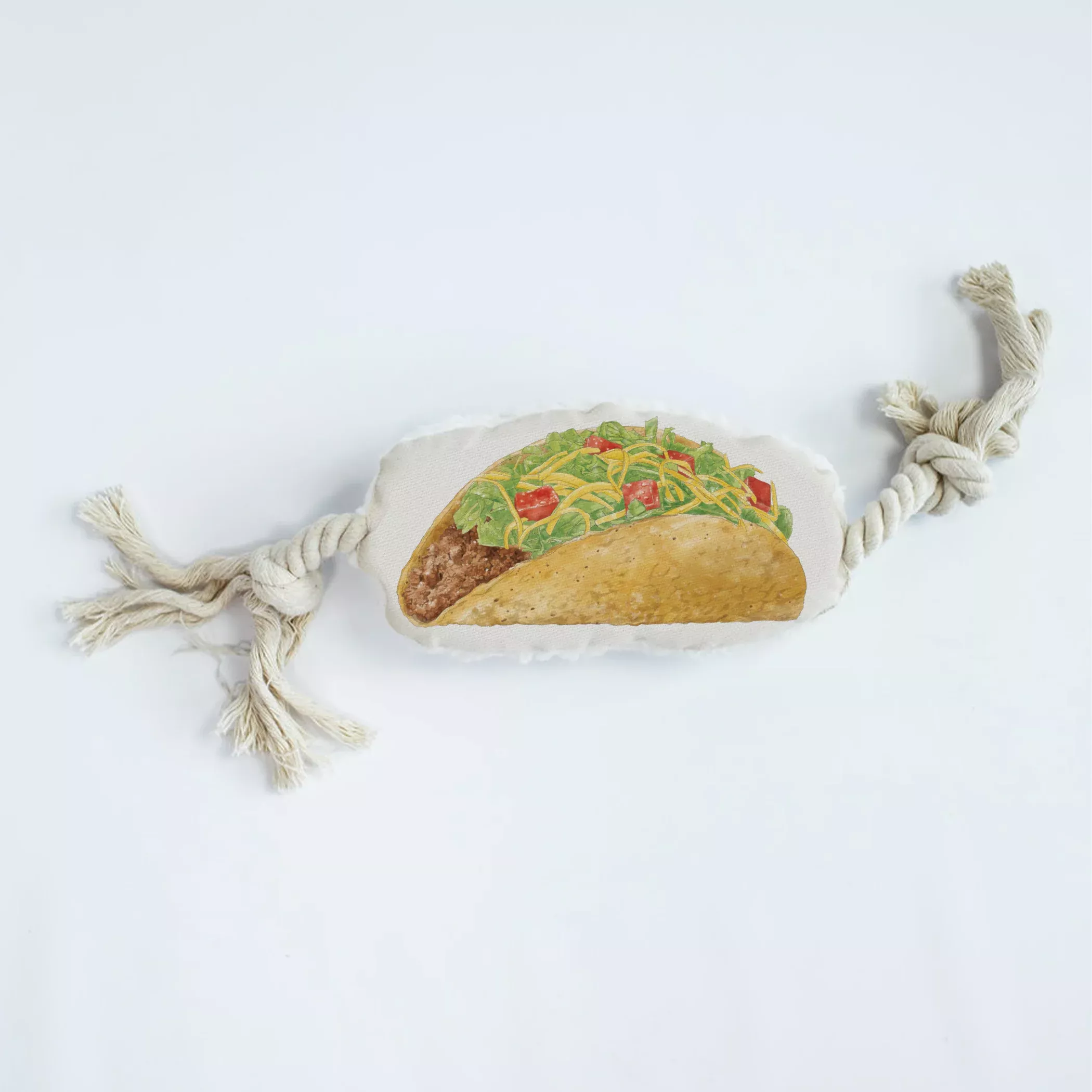 Taco Dog Rope Toy