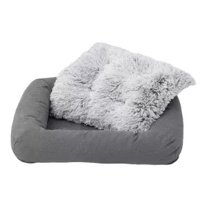 Tall Tails All-In-One Grey Pet Bed