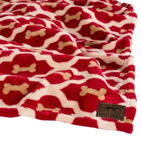 Tall Tails Blanket Red Bone