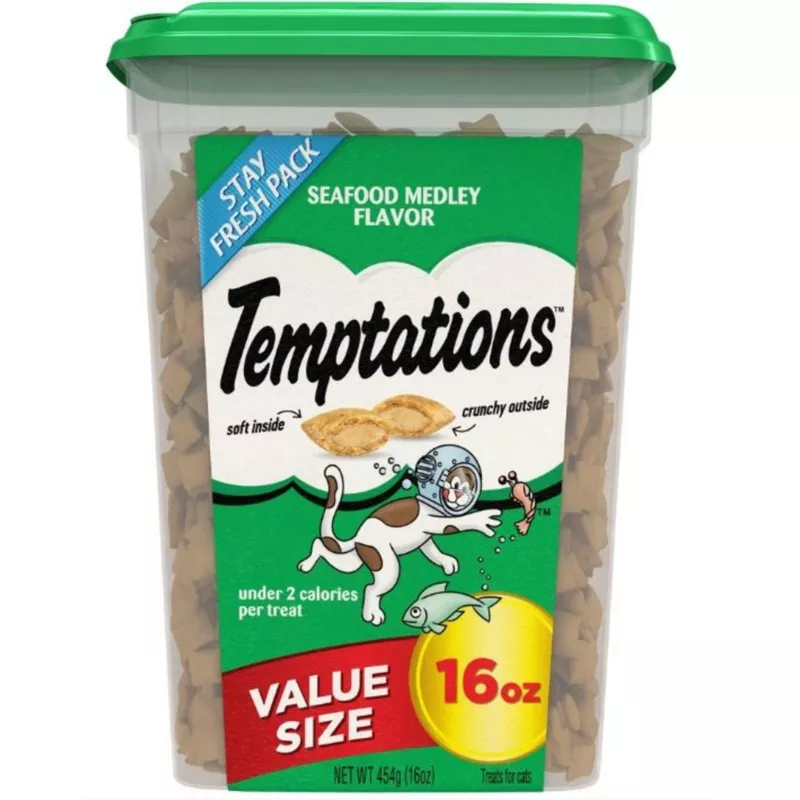 Temptations Seafood Medley Cat Treats