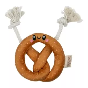 Territory Tug Pretzel Plush Dog Toy
