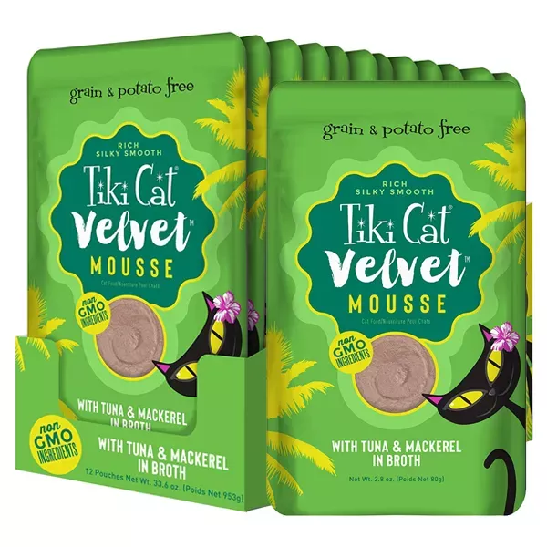 Tiki Cat Velvet Mousse - Tuna & Mackerel