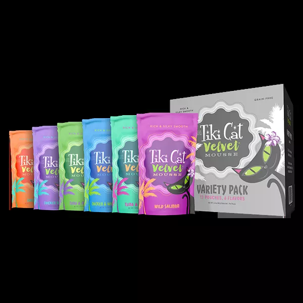 Tiki Cat Velvet Mousse Variety Pack