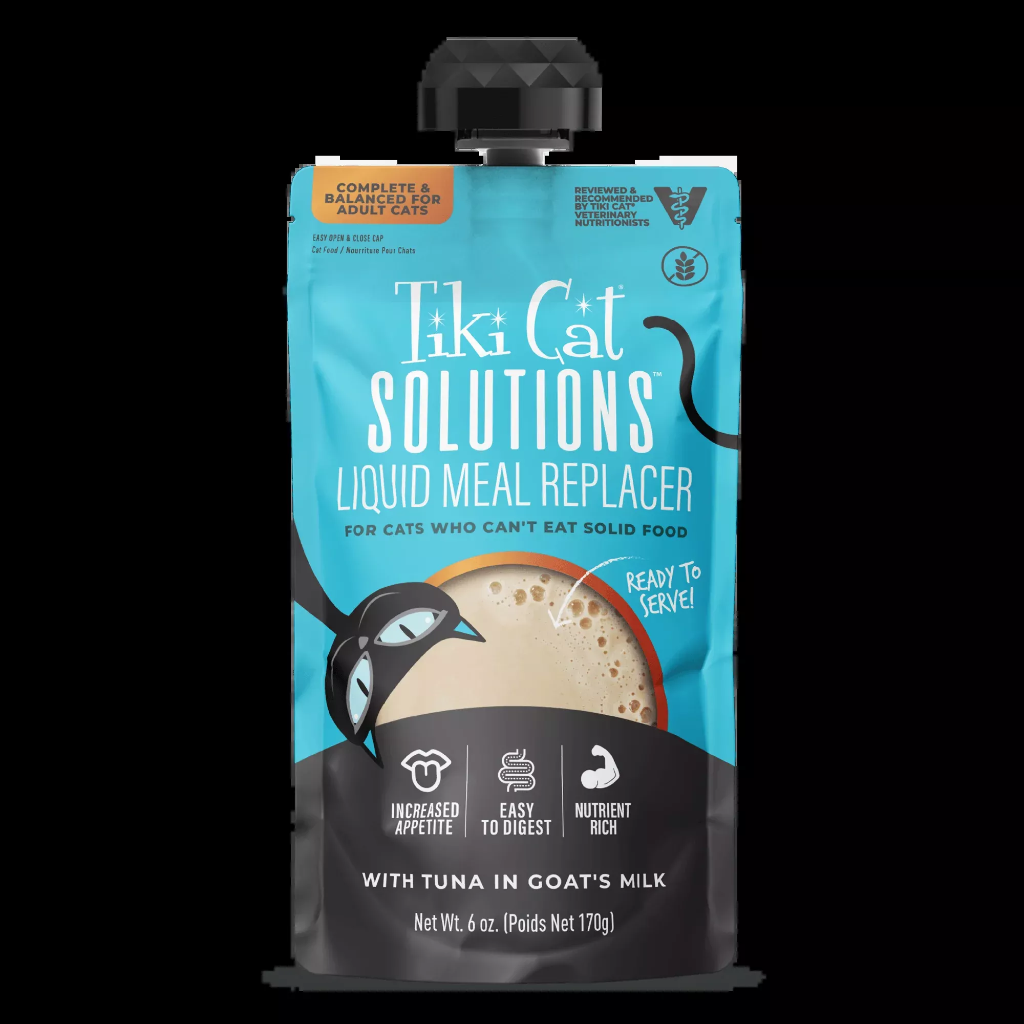Tiki Pet Solutions Liquid Meal Replacer for Cats