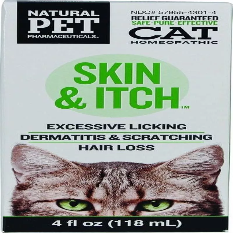 Tomlyn Nat Pet Skin / Itch Additive – Cats-4 Oz